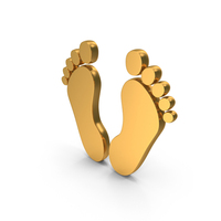 Foot Prints Icon PNG & PSD Images