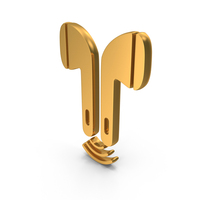 Portable Mini Headphones Symbol PNG & PSD Images