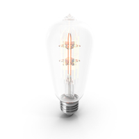 Rustic LED Light Bulb PNG & PSD Images