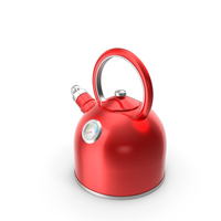 Red Vintage Electric Kettle PNG & PSD Images