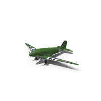 Douglas DC-3 - C-47 Royal Air Force PNG & PSD Images