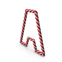 CHRISTMAS ROPE TEXT LETTER A PNG & PSD Images