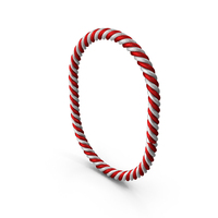 Christmas Rope Letter O PNG & PSD Images
