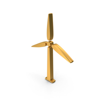 Windmill Alternative Wind Turbine and Renewable Energy Icon PNG & PSD Images
