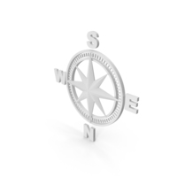 Monochrome Compass Icon PNG & PSD Images