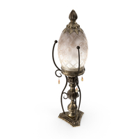 Antique Table Lamp PNG & PSD Images