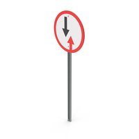 Advantage On Coming Traffic Sign PNG & PSD Images