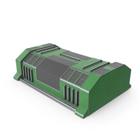 SciFi Element Green PNG & PSD Images