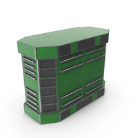 Green Sci Fi Element PNG & PSD Images