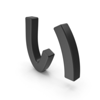 Japanese Hiragana I Black PNG & PSD Images
