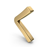 Gold Japanese Hiragana KU PNG & PSD Images