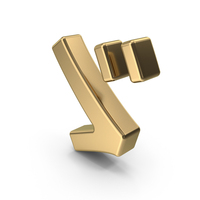 Gold Hiragana Reduplicates And Voices Syllable PNG & PSD Images