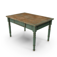 Old Green Table PNG & PSD Images