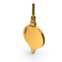 Gold Christmas Decoration Ball Icon PNG & PSD Images