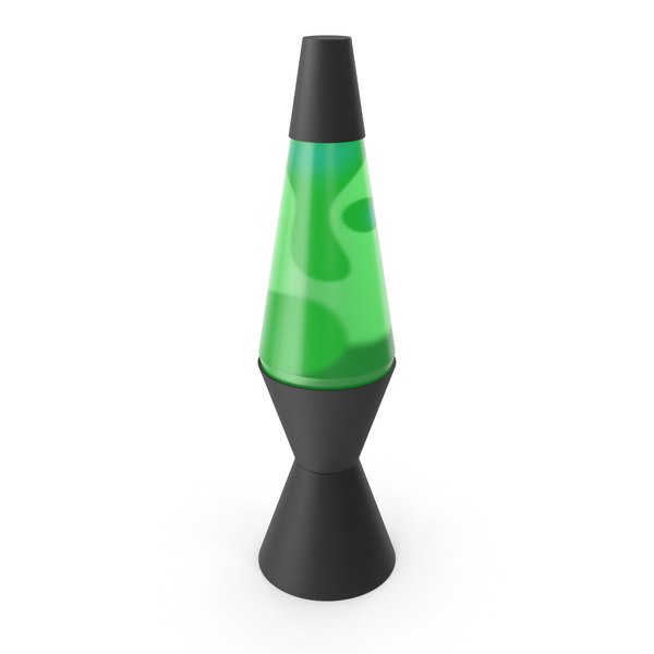 Green Lava Lamp PNG & PSD Images