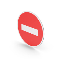 No Entry Road Sign PNG & PSD Images