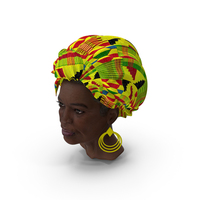 African Women Head PNG & PSD Images