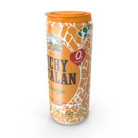 Can of Vichy Catalan Water Orange PNG & PSD Images