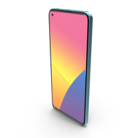 Cellphone OPPO F21 Pro Blue PNG & PSD Images