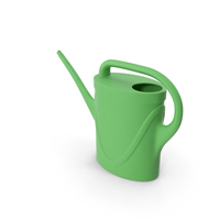 Green Watering Can PNG & PSD Images