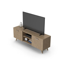 TV Stand Set PNG & PSD Images