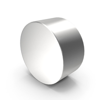 Silver Round Cylinder PNG & PSD Images