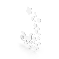 Decoration Stars Christmas White PNG & PSD Images