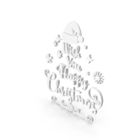 White Christmas Banner PNG & PSD Images