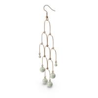 Long Earrings PNG & PSD Images