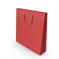 PAPER BAG RED PNG & PSD Images