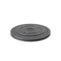 SciFi Element Metal Painted Black PNG & PSD Images