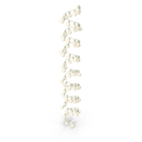 Christmas Garland With White Lights Vertical Helix PNG & PSD Images