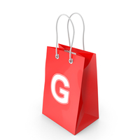 Shopping Bag Letter G PNG & PSD Images