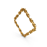 Gold Wreaths Frame PNG & PSD Images