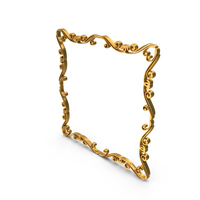 Gold Wreaths Frame PNG & PSD Images
