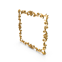 Gold Wreaths Frame PNG & PSD Images