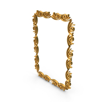 Gold Wreaths Frame PNG & PSD Images