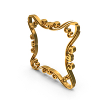 Gold Wreaths Frame PNG & PSD Images