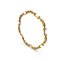Gold Wreaths Frame PNG & PSD Images