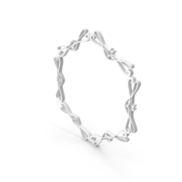 White Hexagonal Wreaths Frame PNG & PSD Images