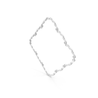 White Wreaths Frame PNG & PSD Images