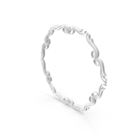 White Wreaths Frame PNG & PSD Images