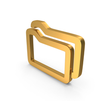 Gold Copy Folders Icon PNG & PSD Images