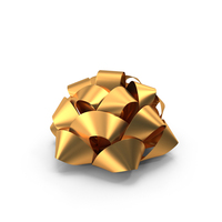 Golden Bow PNG & PSD Images