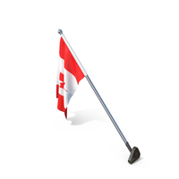 Canada Cloth Wall Mount Flag Stand PNG & PSD Images