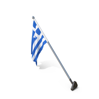 Greece Cloth Wall Mount Flag Stand PNG & PSD Images