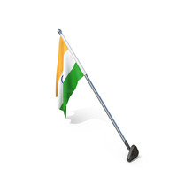 India Cloth Wall Mount Flag Stand PNG & PSD Images