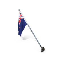 New Zealand Cloth Wall Mount Flag Stand PNG & PSD Images