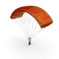 Flames Patterned Parachute With Bag PNG & PSD Images
