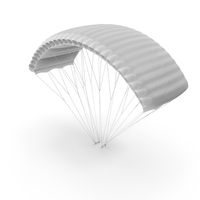 White Parachute PNG & PSD Images